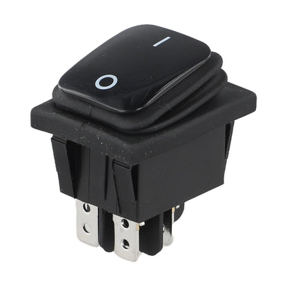 20A DPST Waterproof Rocker Switch IP67 for Various Uses