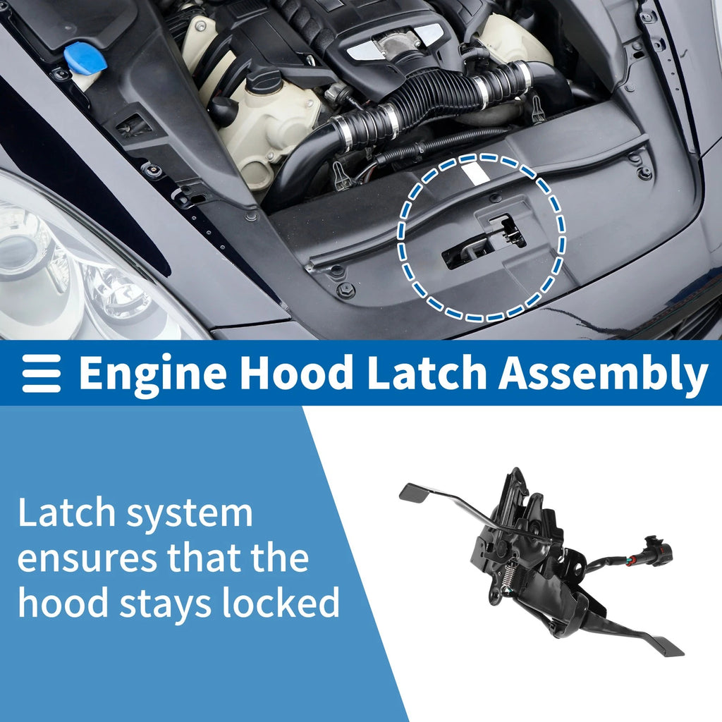 Hood Latch Assembly for Toyota Hilux (2012–2021) Replacement 1 Piece