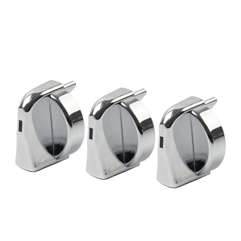 Chrome A/C Heater Control Knob for Peterbilt 330 335 357 367 375 378 379 384 386 (2000–2023)