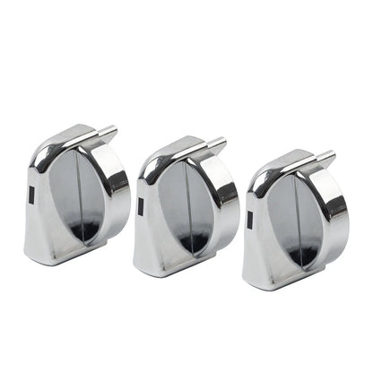 Chrome A/C Heater Control Knob for Peterbilt 330 335 357 367 375 378 379 384 386 (2000–2023)