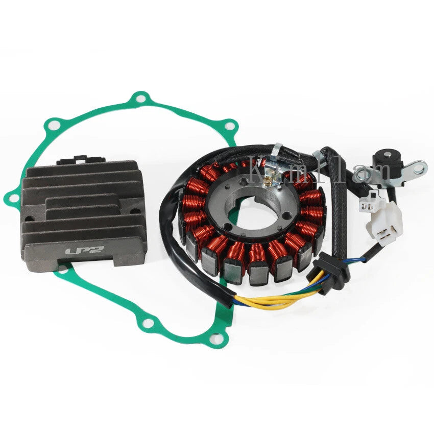 Stator Coil, Regulator Rectifier, Gasket for Honda TMX150 GL150 (2012–2021)