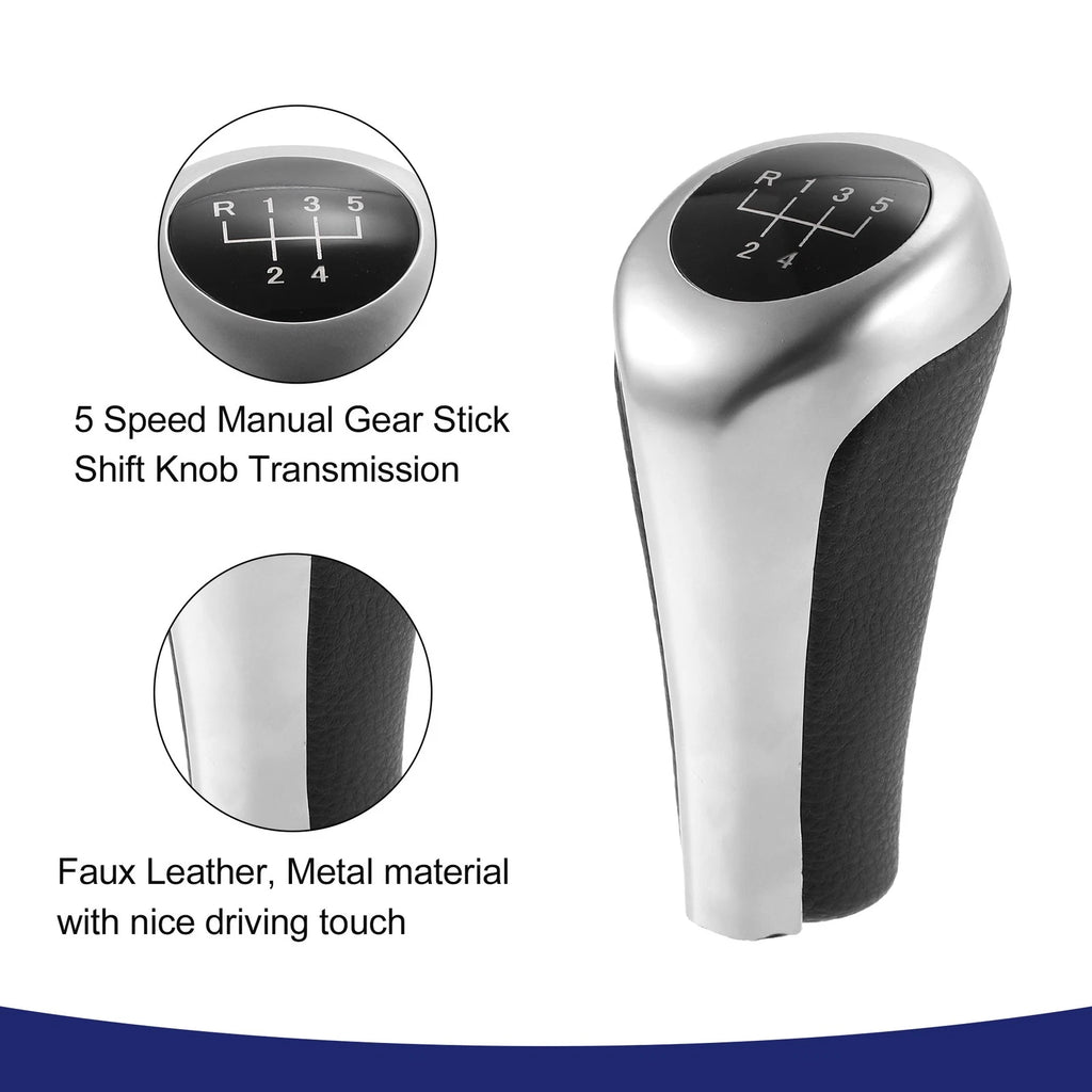 5 Speed Manual Gear Stick Knob Replacement for BMW X1 X3 X5 (2009–2024)