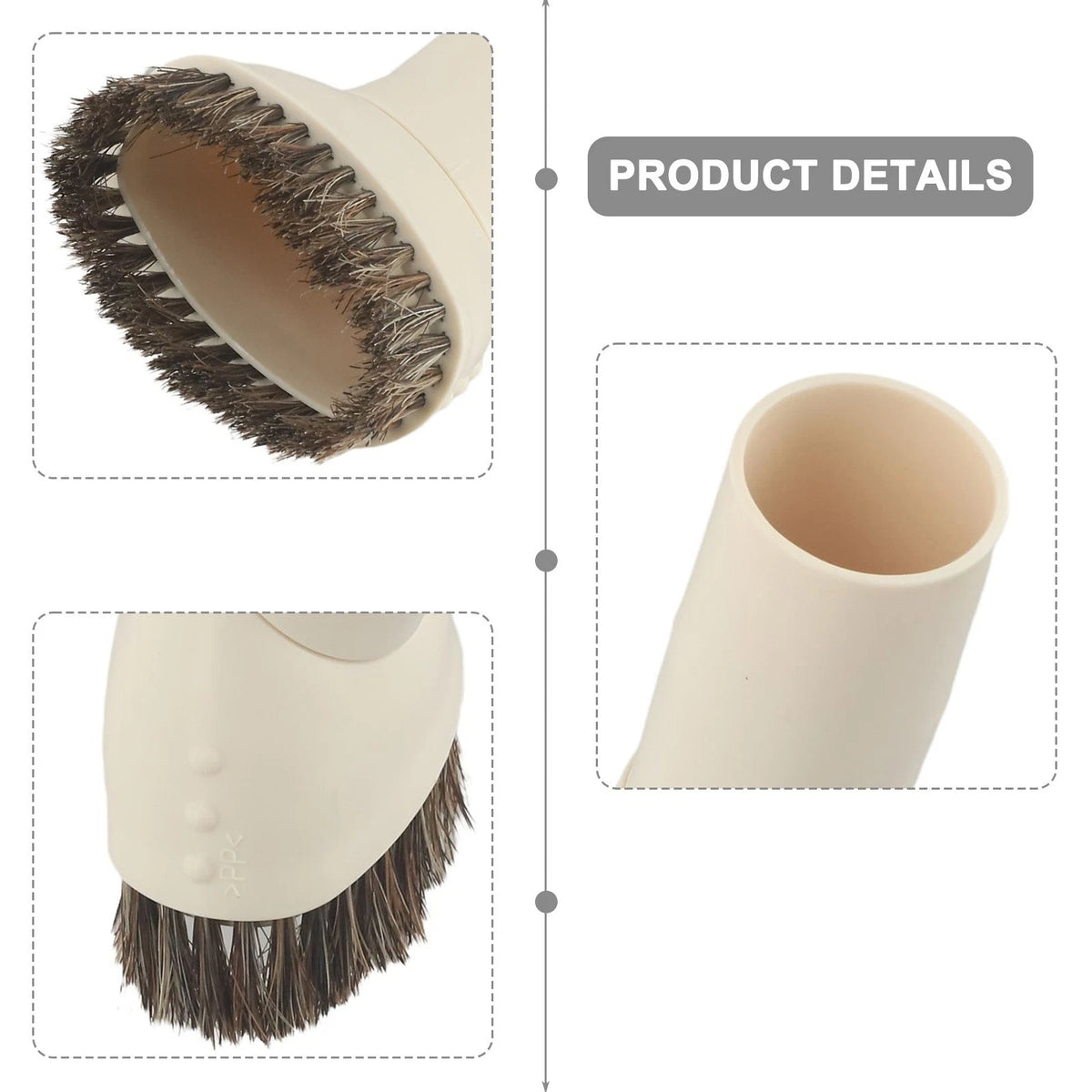 Flat Shelf/Round Brush for Rechargeable Vacuum Cleaner