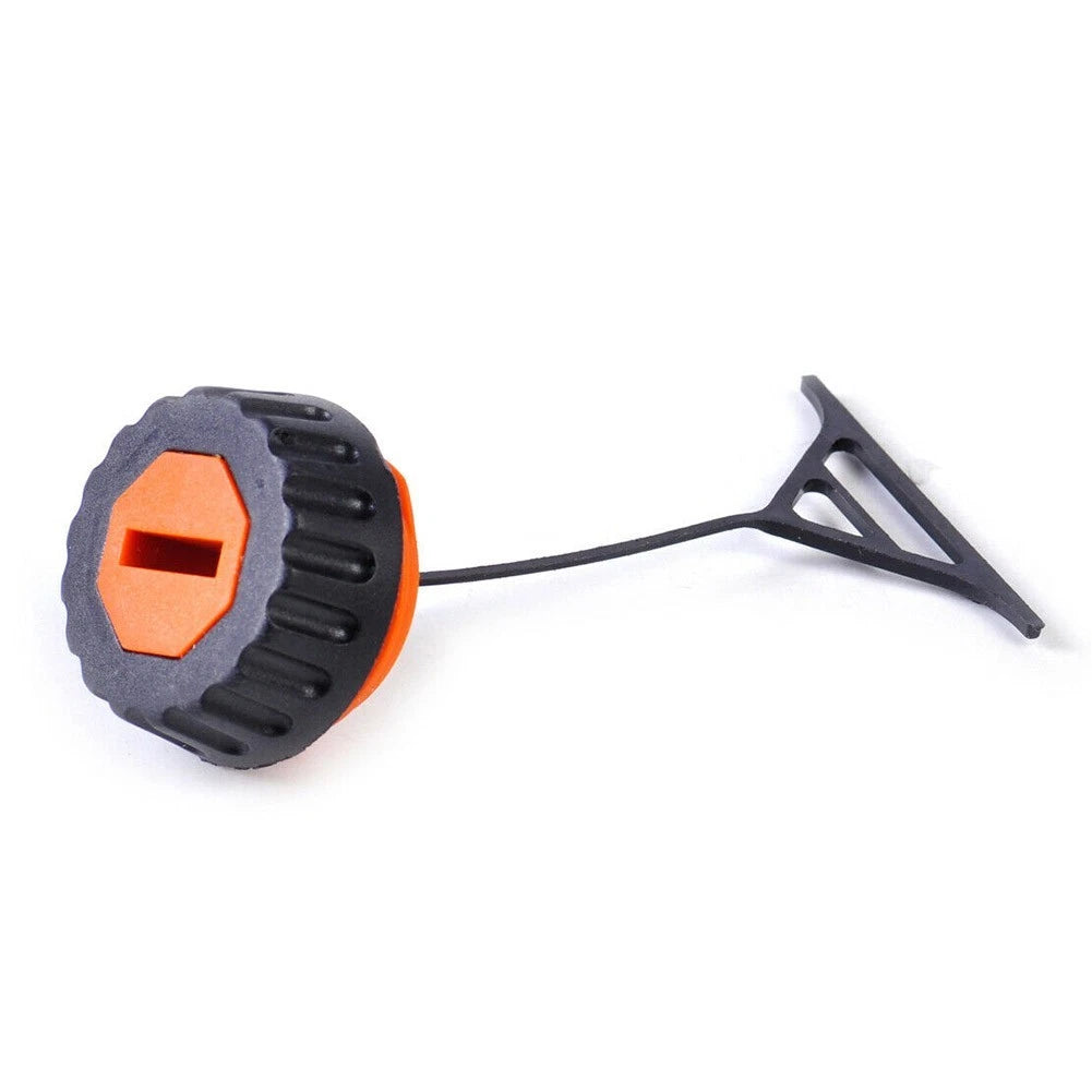 Gas Cap Kit for Chainsaw (Black & Orange)