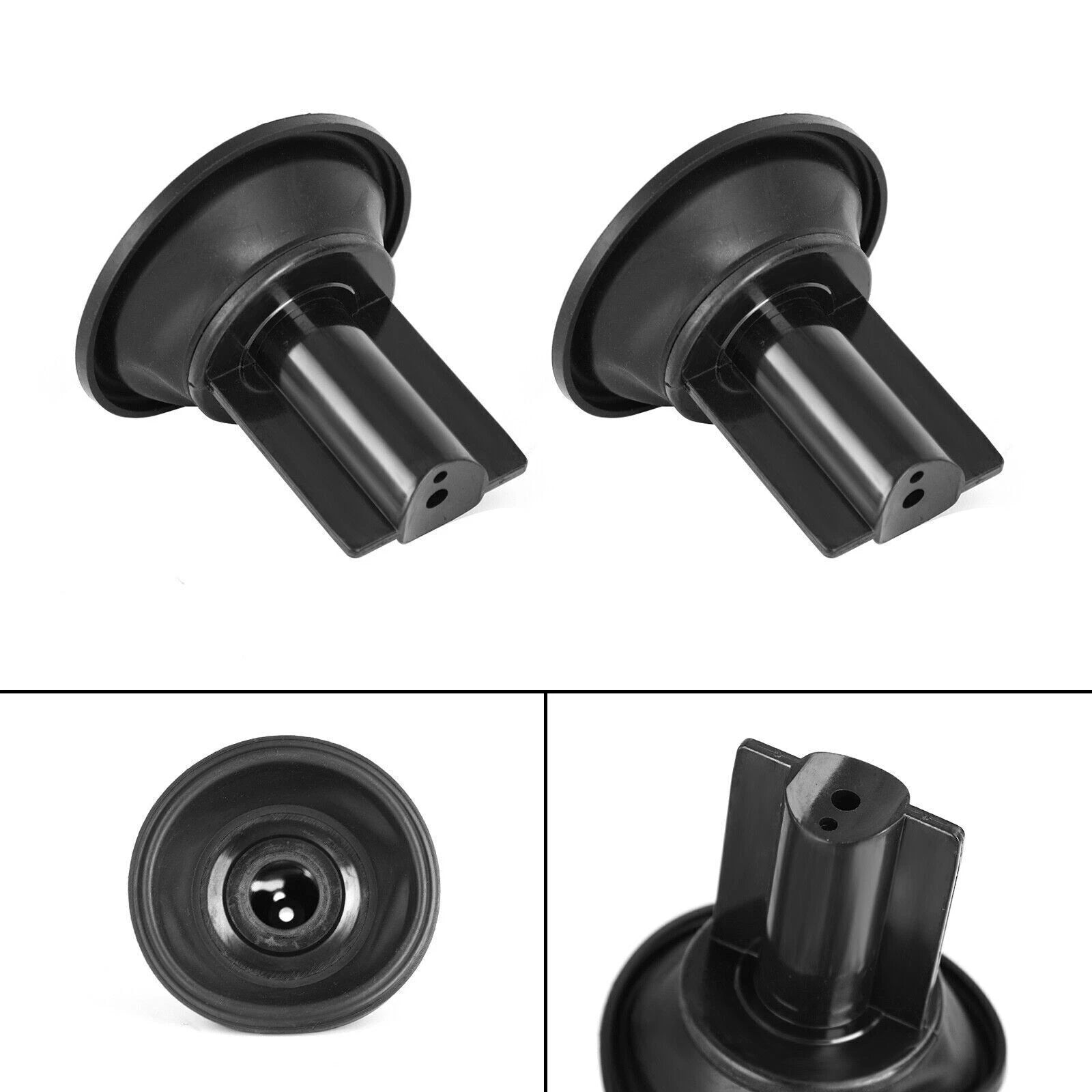 2X Vacuum Diaphragm Plunger for Kawasaki KVF650 KVF700 KFX700 (2004–2018)