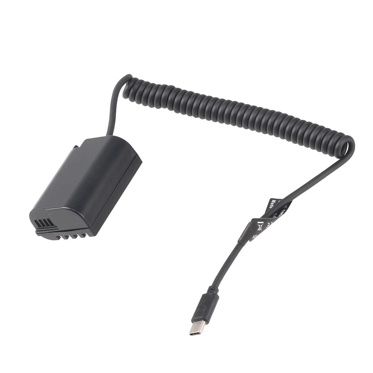 USB-C to DMW-BLK22/DCC17 Dummy Battery Power Cable for Panasonic GH3 (2012–2013)