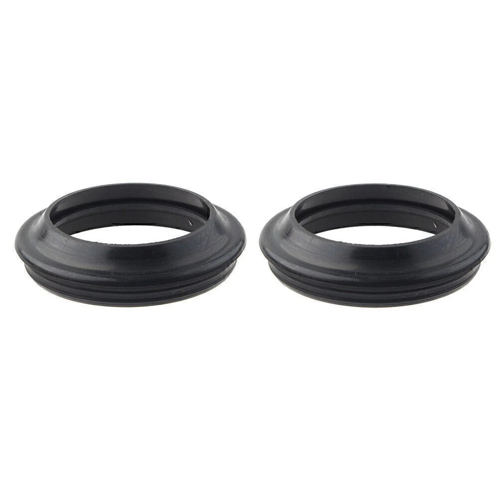 2X Front Fork Damper Shock Absorber Dust Seals for Motorcycle (37X50MM)