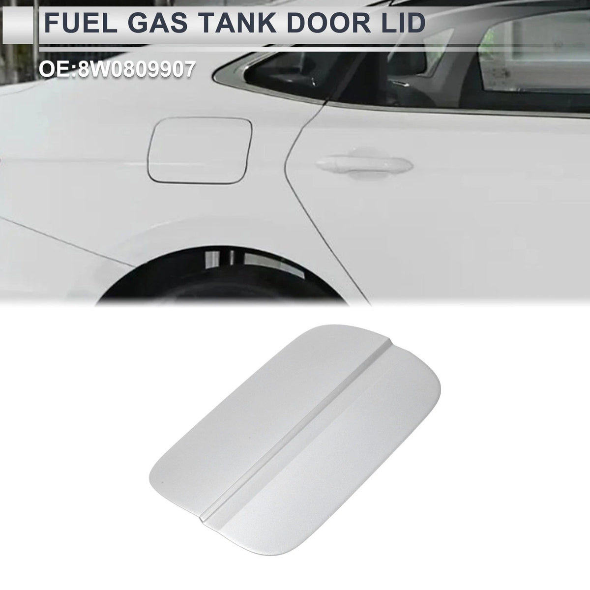 Fuel Tank Door Cap Replacement for Audi A4 (2017–2019) Fuel Filler Flap Cover