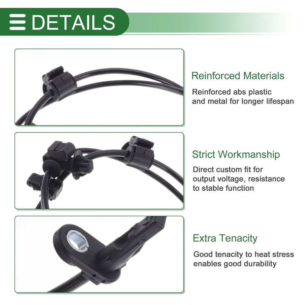 ABS Wheel Speed Sensor Replacement for Subaru Impreza Right Rear (2008–2016)