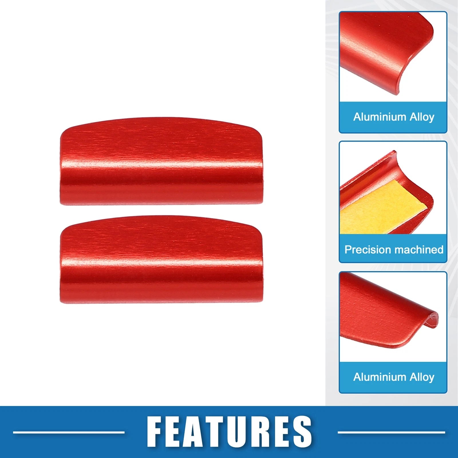 Console Multimedia Button Cover for Toyota GR86 for Subaru BRZ (Red Set) (2017–2025)