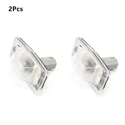 2Pcs License Plate Light Lamps for Ford Escape (2001–2007), Mazda MPV (2000–2006), Miata (1999–2005)