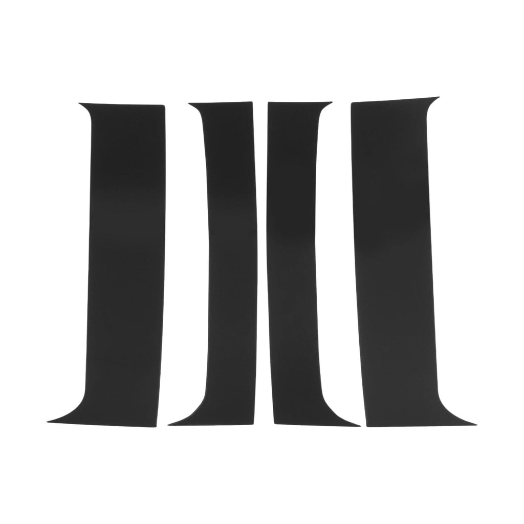 4pcs Pillar Window Trim Replacement for Chevy Blazer (1995–2005) Black