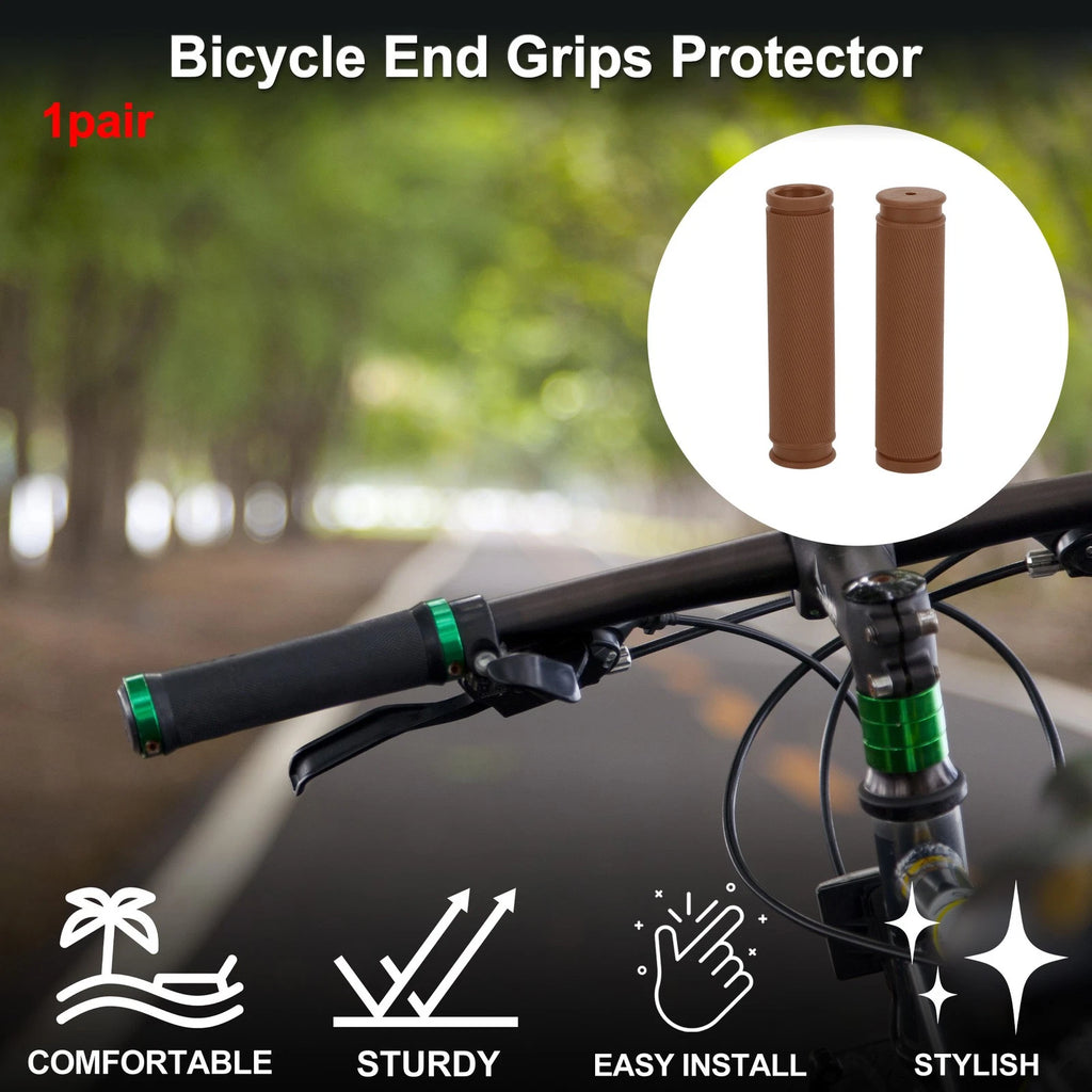 Bike Handlebar Grip Covers 125mm Lightweight for MTB End Protector Pair