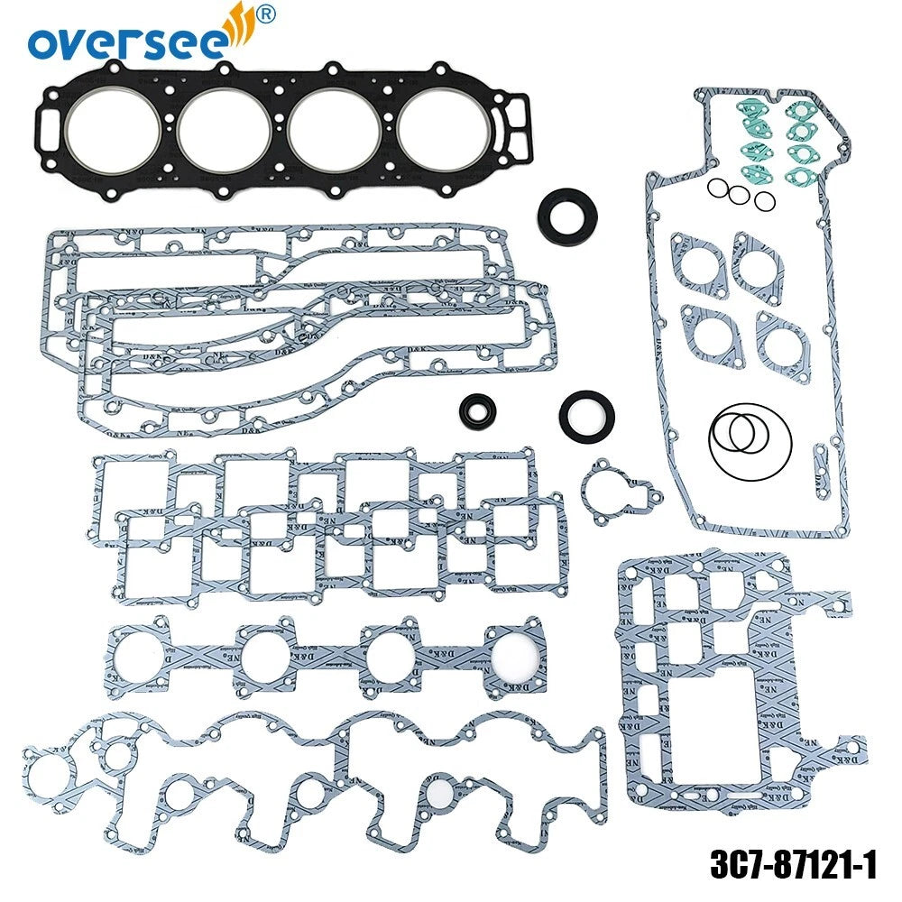 Power Head Gasket Set for Tohatsu Nissan 2T 4 Cyl 115-140HP (3C7-87121-0)