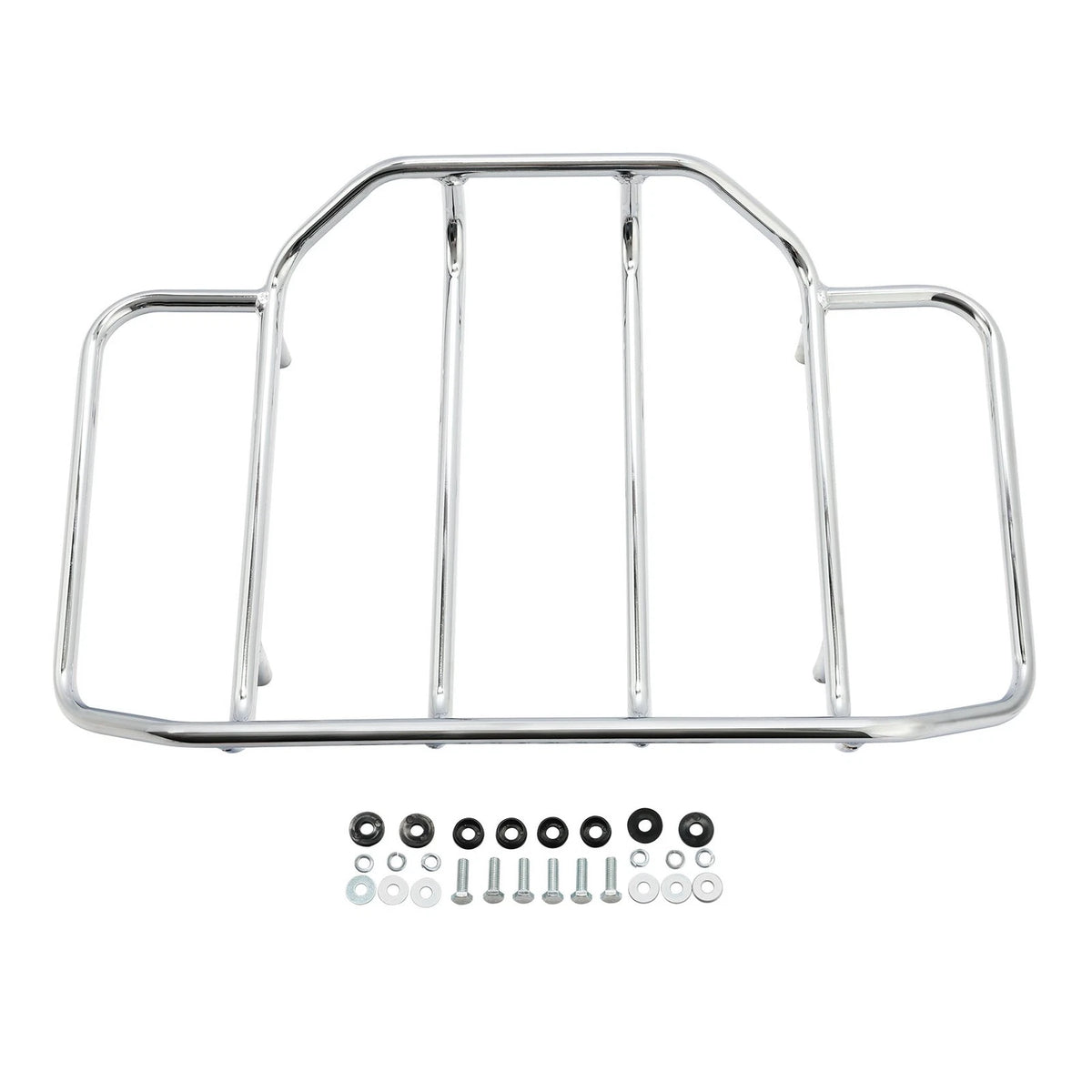 Chrome Trunk Luggage Rack for Harley Electra Glide (2014–2023)