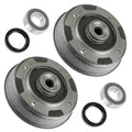 Rear Left Right Brake Drum Kit Replacement for Kawasaki Mule 550 (1997–2004)