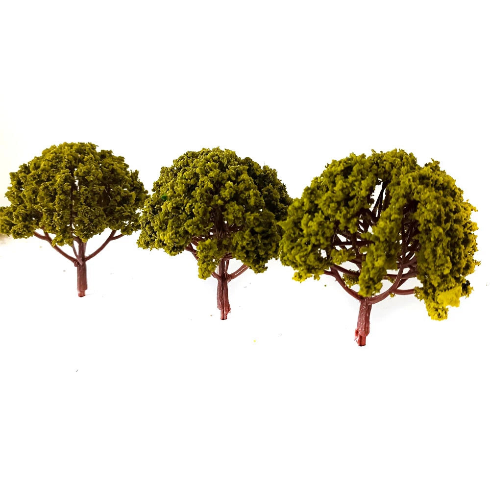 12pcs 6cm Model Trees for Landscape Architecture Diorama