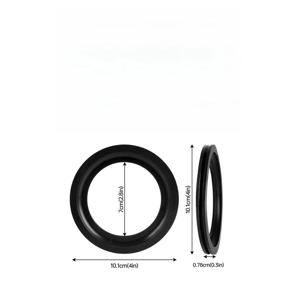 Replacement Kit Toilet Seal Ring Rubber Gasket for