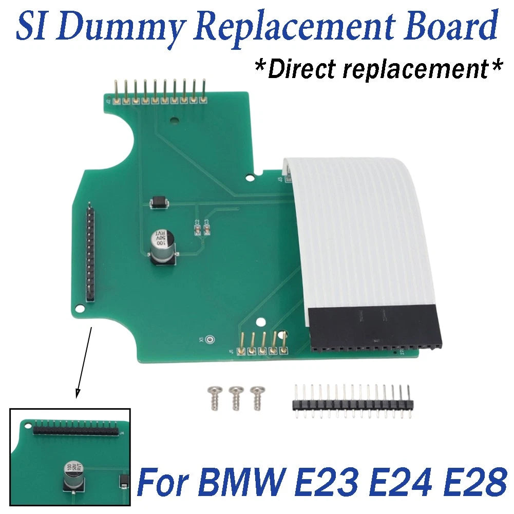 SI Board Dummy Replacement Instrument Cluster PCB Repair Kit for BMW E23 E24 E28 (1977–1988)