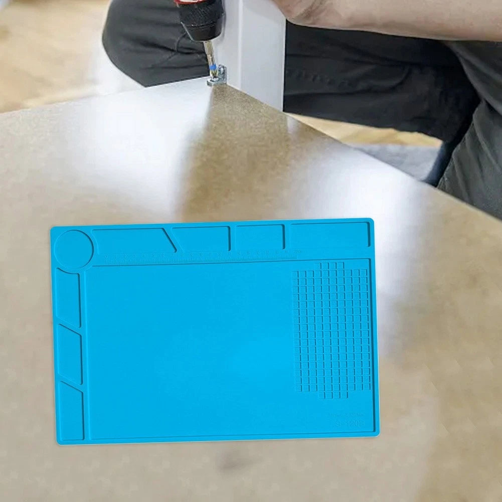 S120B Silicone Soldering Mat Heat Resistant Pad for Electronics (2023)