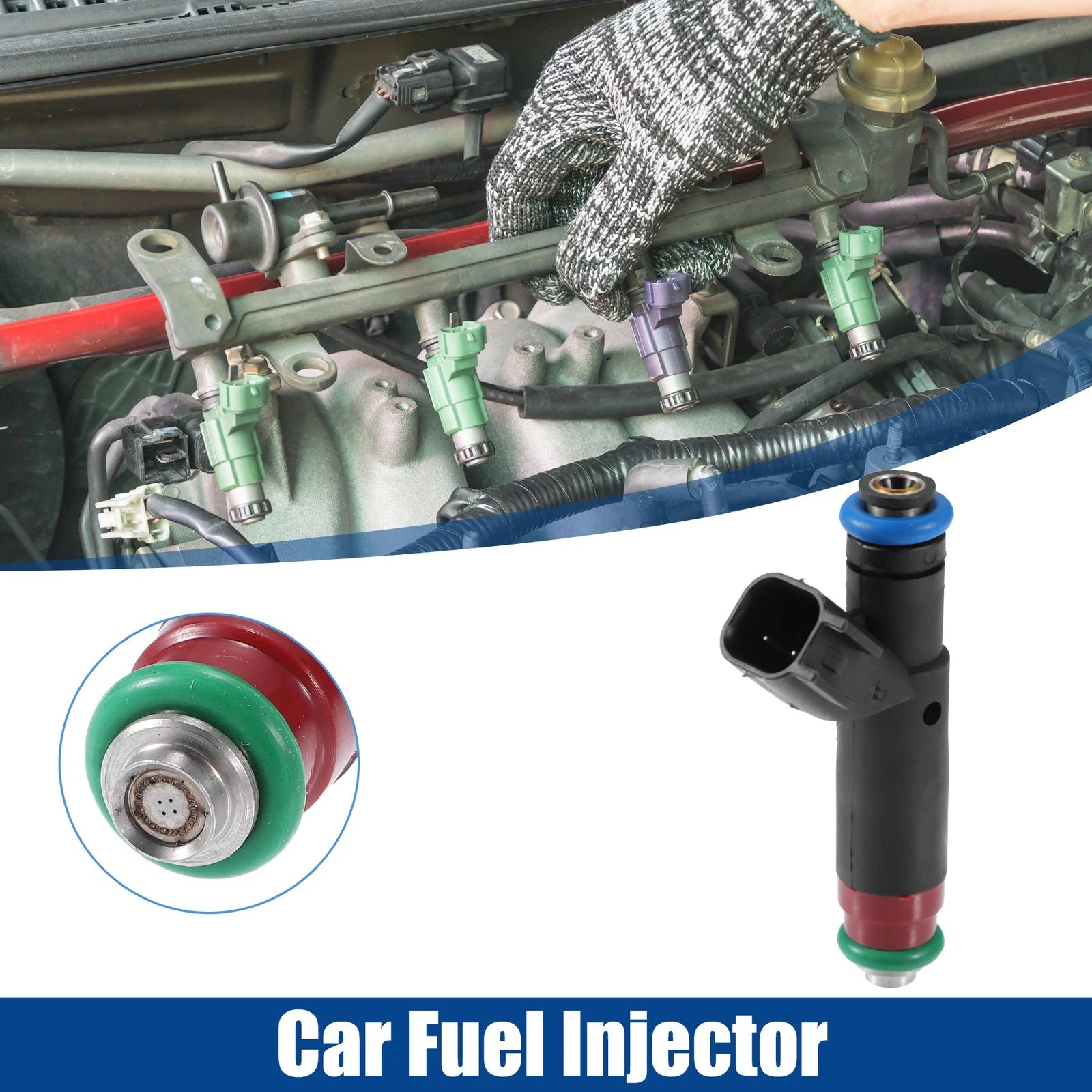Fuel Injector Nozzle Replacement for Ford Taurus 3.0L V6 (2000–2006)