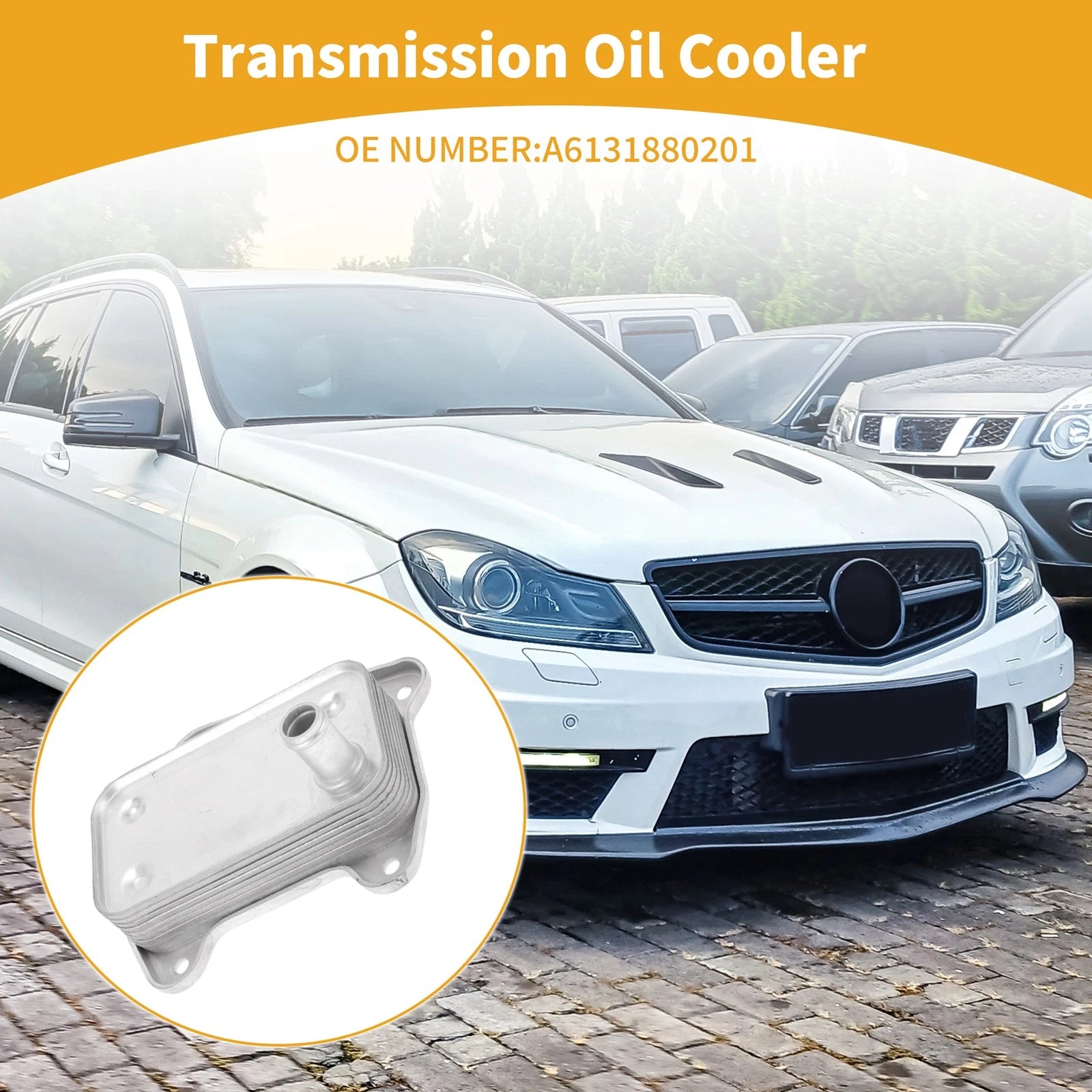 Engine Oil Cooler for Mercedes-Benz G-Class W463 2006–2018 OEM Replacement
