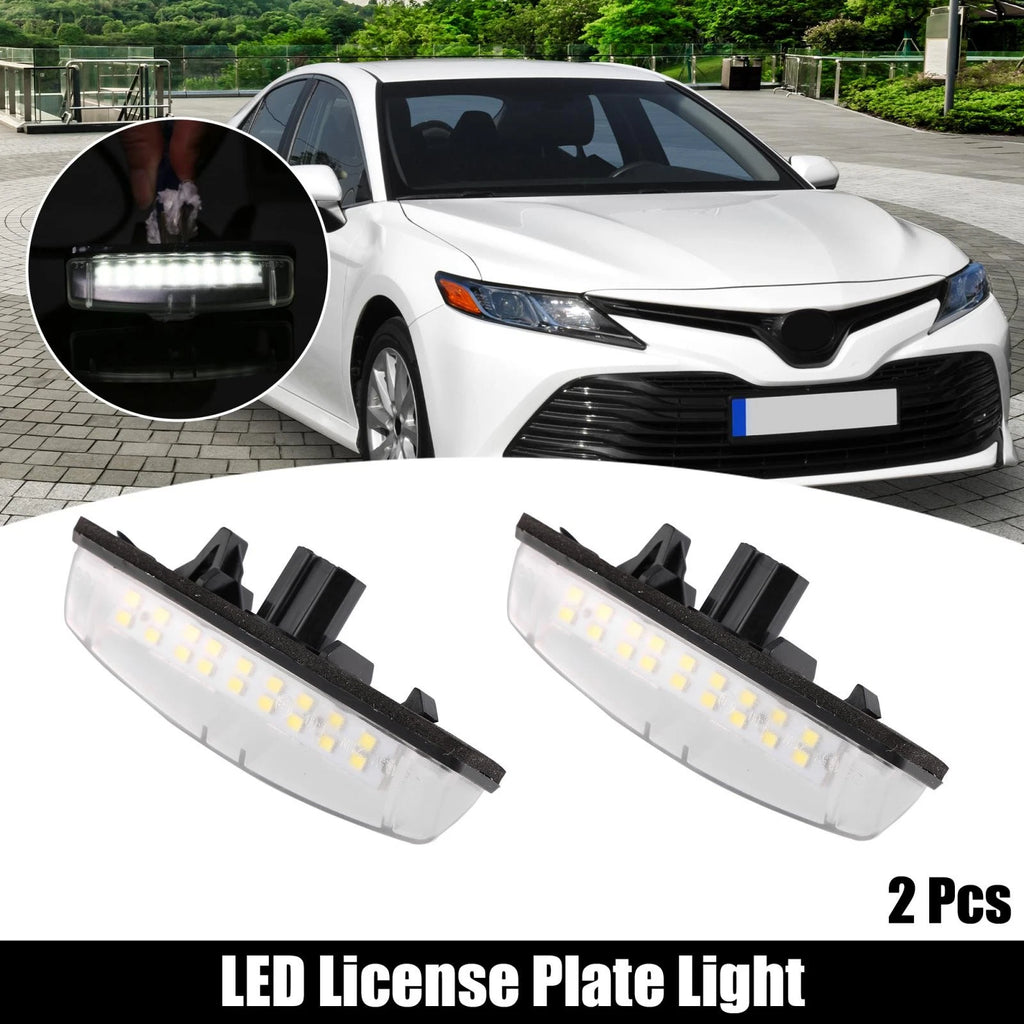 LED License Plate Lights Set for Lexus IS ES GS RX (2 Pack) (2006–2020)