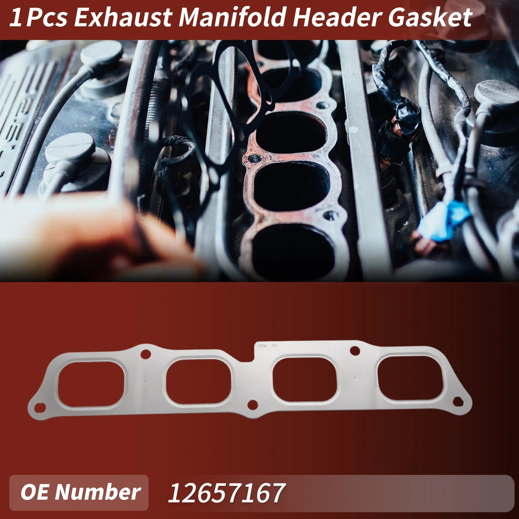Exhaust Manifold Header Gasket for Chevrolet Malibu Camaro (2012–2019)