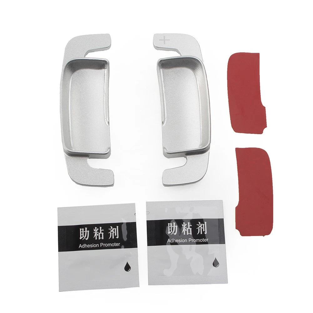 Steering Wheel Shift Paddle Extensions for Mercedes Benz C/S Class (2022+) Silver