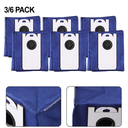 Set of 4 Replacement Dust Bags for bObsweep Ultra Vision Pet (6L)