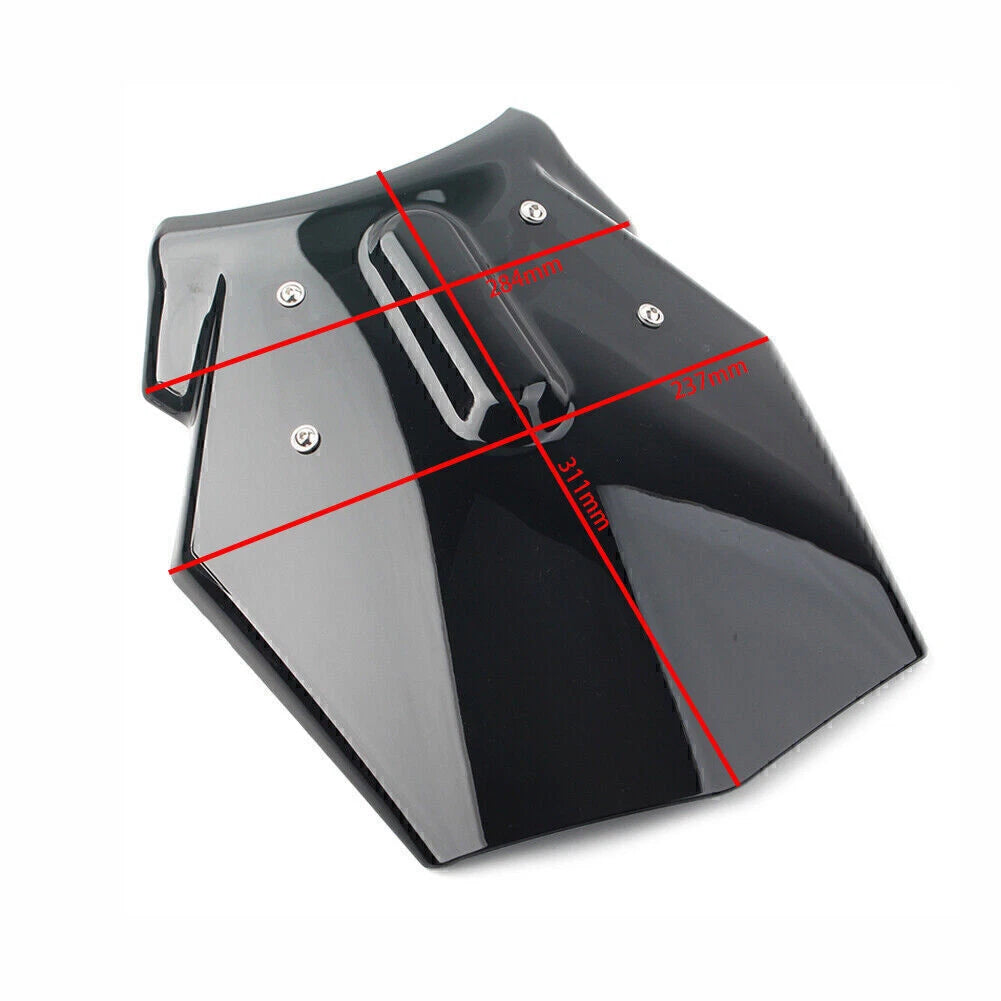 1 pc Grey Windscreen Deflector with Bracket for CB1000R (2018–2020) CB650R (2019–2020)