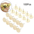 100Pc Upholstery Nails for Craft Projects (Gold)