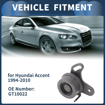 Belt Tensioner Replacement for Hyundai Accent 1994–2010 Metal 1 Piece