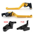 Gold Long Clutch Brake Lever for Honda CBR500R (2013–2015), CBR300R (2014–2016), CB300F (2014–2016) T9