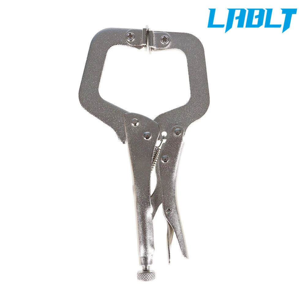 5 Pack Locking C-Clamp Pliers for Adjustable Swivel Pad Locking Vise-Grip