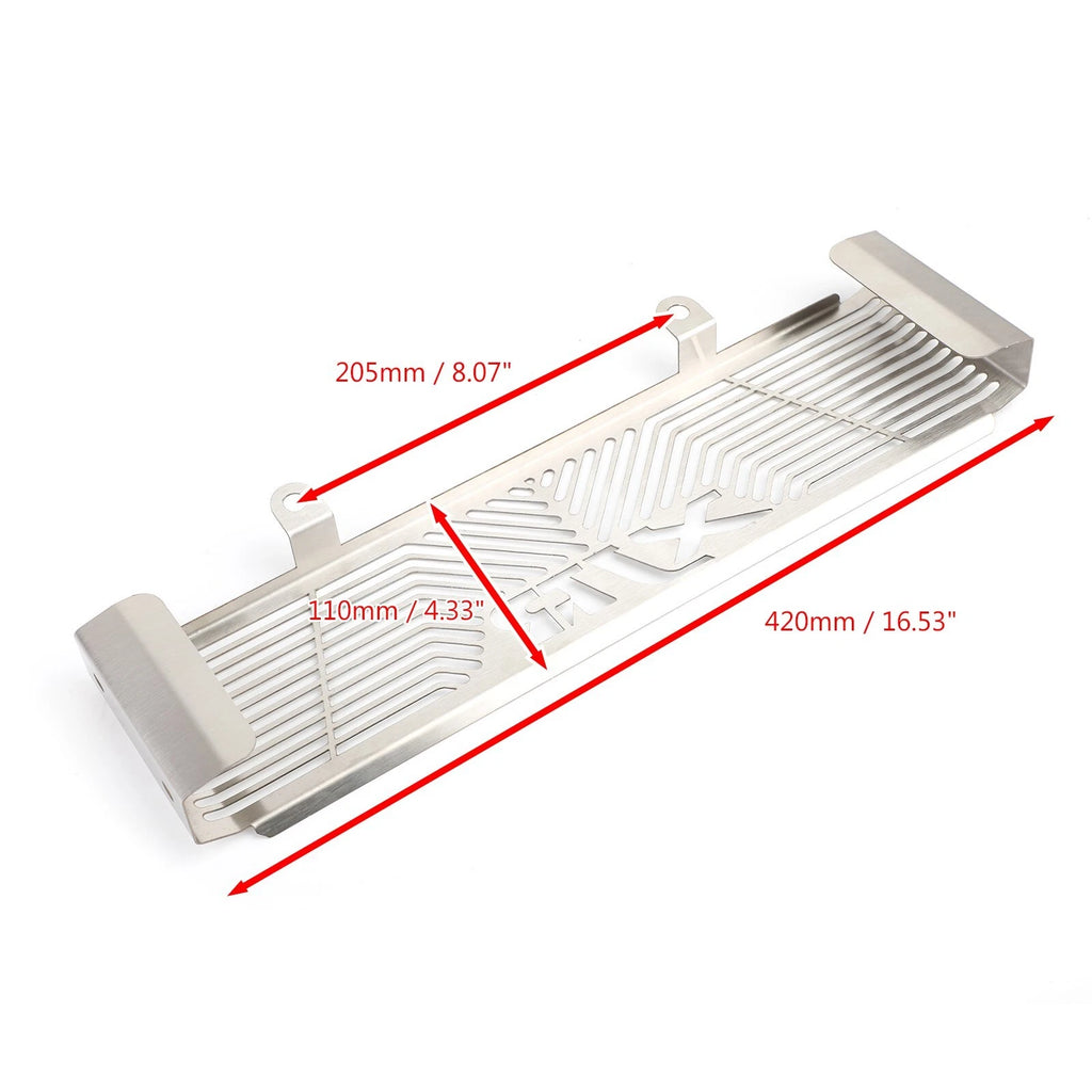 Stainless Steel Radiator Guard for Yamaha XJR 1300 (1998–2008) Silver MB