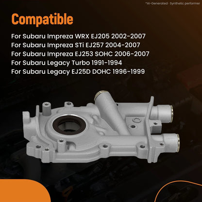 Aluminum Engine Oil Pump for Subaru Impreza (2006–2007) 15010AA360