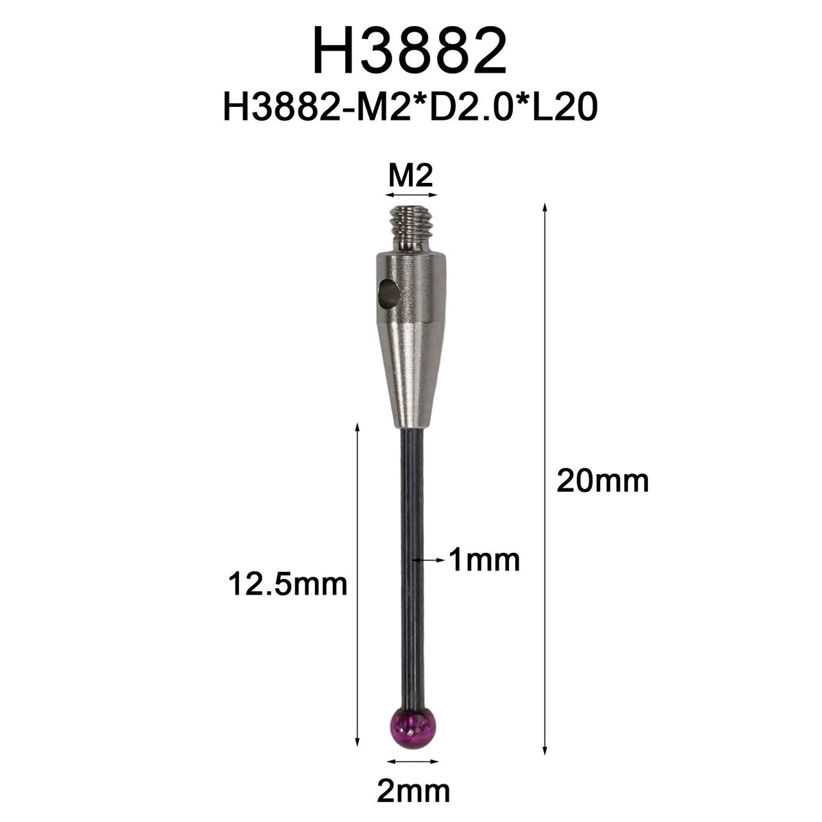 CMM Probe for Stylus CMM Machines 3D Probe M2 Resistance