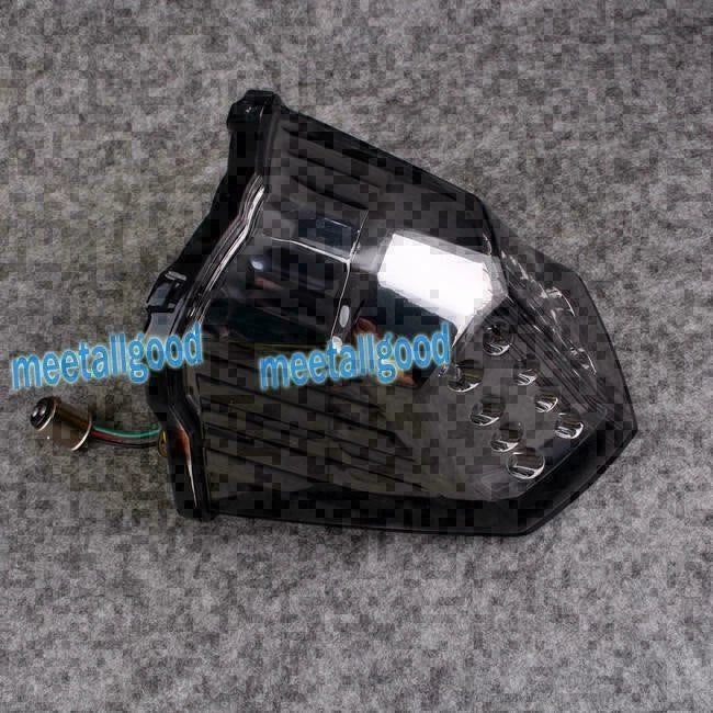 Integrated LED Smoke Tail Light Turn Signal for Yamaha XJ6 (2009–2012)