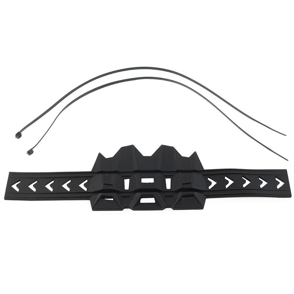 Universal Exhaust Tail Pipe Guard Protector Cover Motorcycle Accessories Black