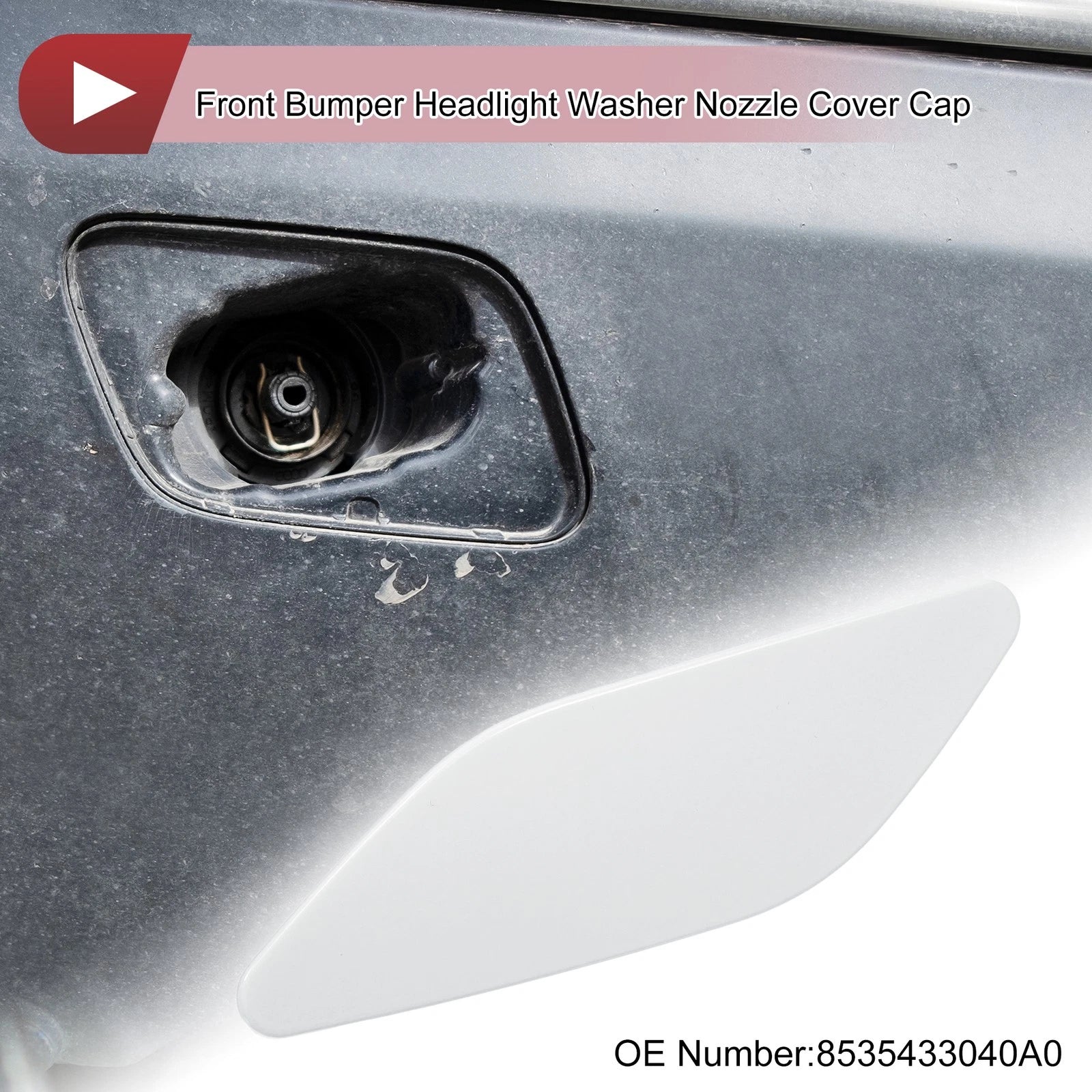 Windshield Washer Nozzle Cover Front Left for Lexus ES300h (2019–2022)