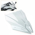 Grey ABS Windscreen for Kawasaki Ninja 650 (2017–2019)