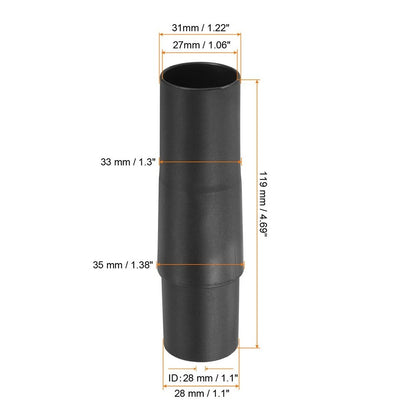 Hose Adapter Connector for Sweeper Vacuums (31mm/1.22" OD)