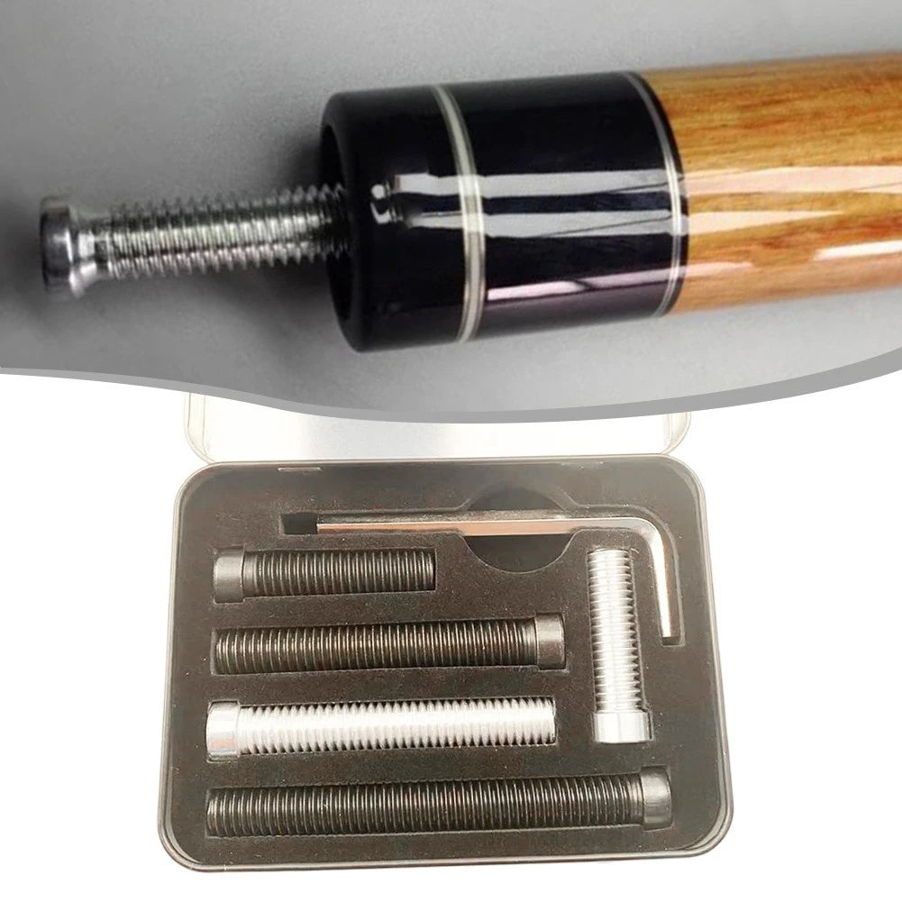 Set of 5 Adjustable Billiard Cue Weights for FURY Cues