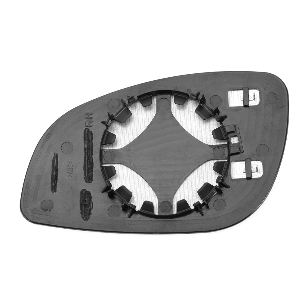 Right Side Heated White Mirror Glass for Opel Vectra C (2002–2008)