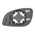 Right Side Heated White Mirror Glass for Opel Vectra C (2002–2008)