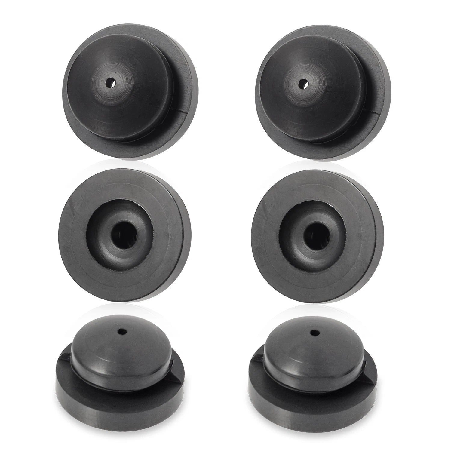 Set of 6 Front Fender Mounting Rubber Grommets for Honda TRX250R (1986–1989)