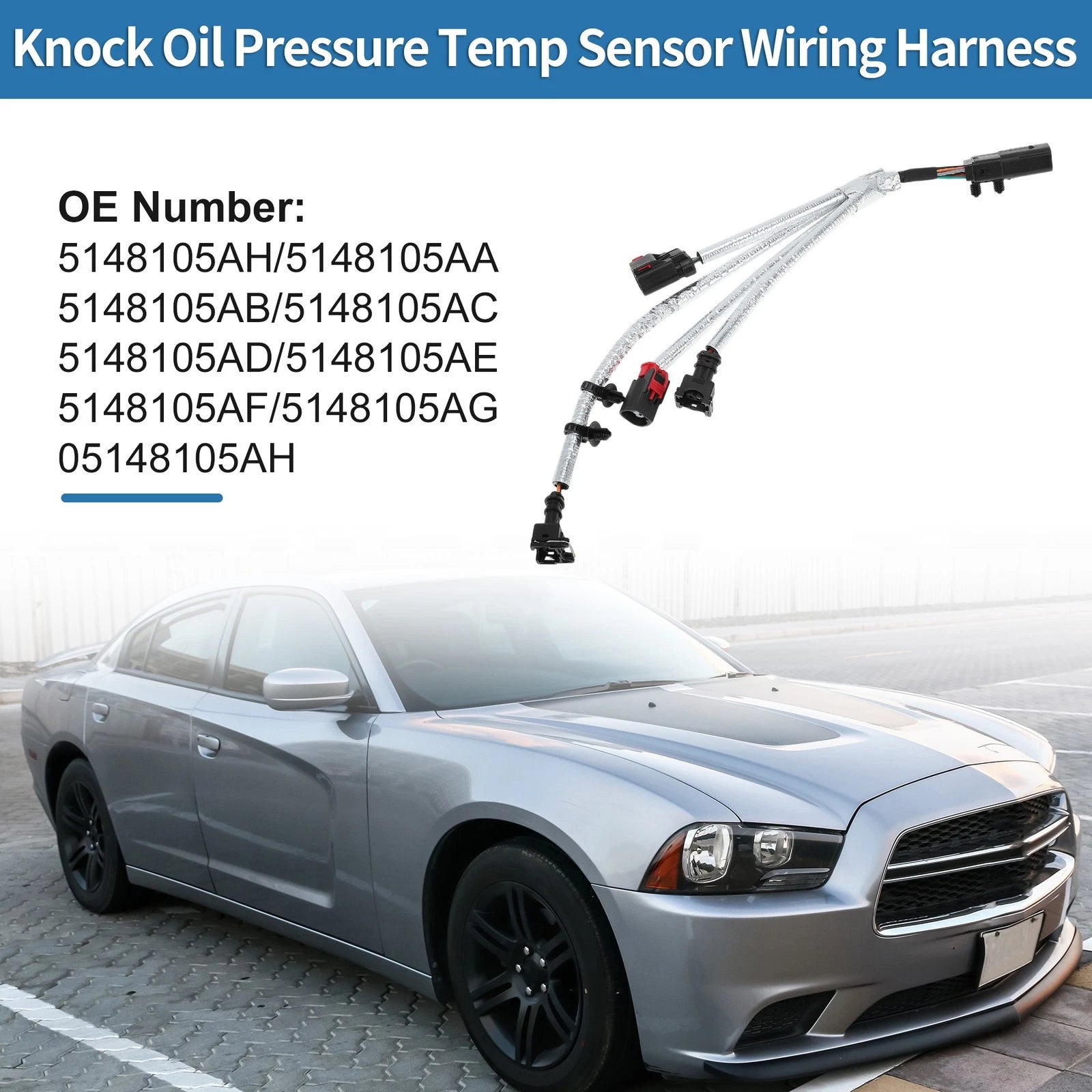 Knock Oil Pressure Temp Sensor Wiring for Dodge Durango (2011–2015)