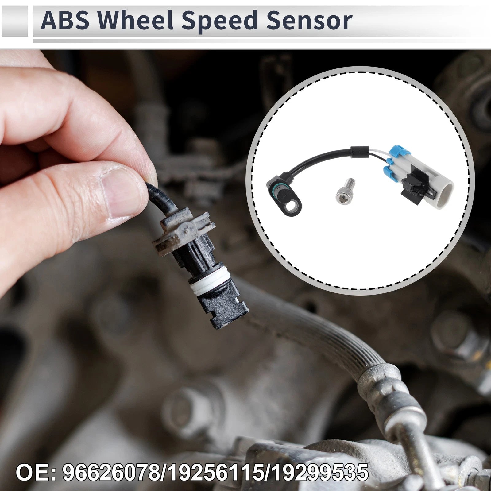 ABS Wheel Speed Sensor Replacement for Chevrolet Captiva Sport 2012–2015 Front Left
