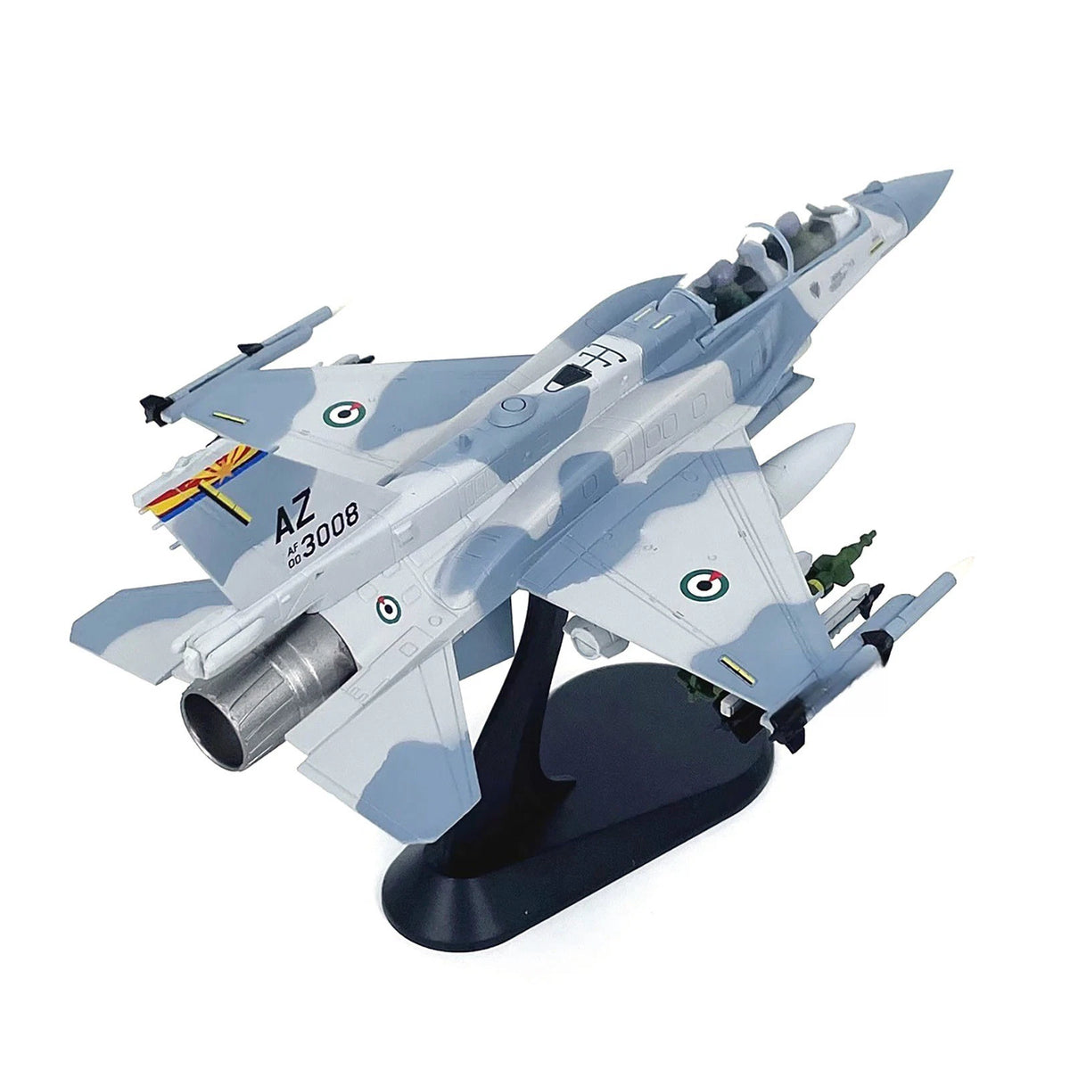 F-16F Fighter Model 1/72 Scale for UAE Air Force (Diecast Alloy)